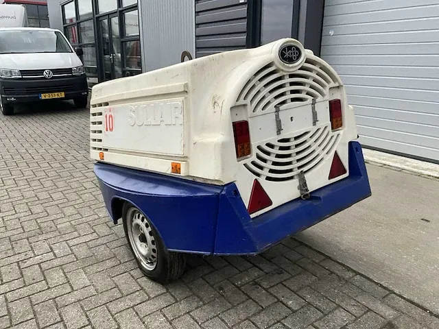 2011 sullair 48k mobiele schroefcompressor - afbeelding 4 van  9