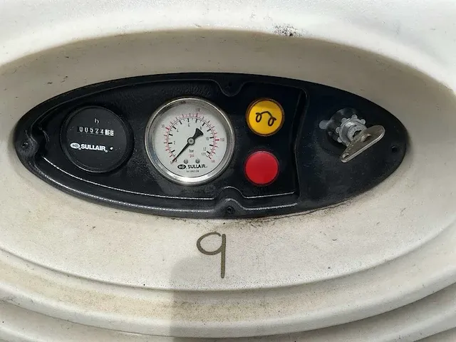 2011 sullair 48k mobiele schroefcompressor - afbeelding 5 van  9
