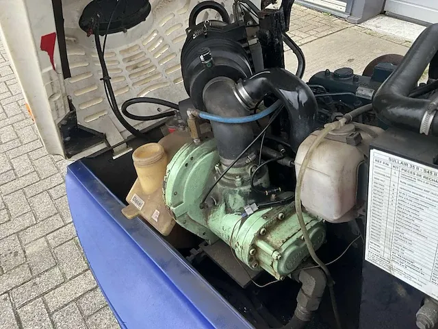 2011 sullair 48k mobiele schroefcompressor - afbeelding 8 van  9