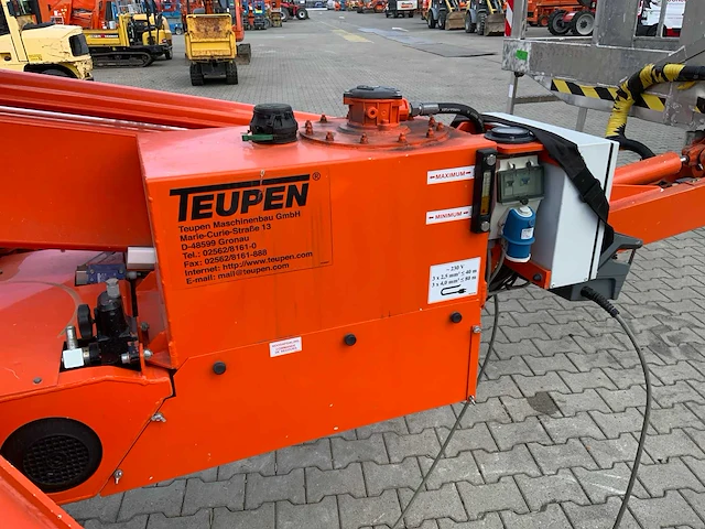 2011 teupen leo23gt compacte spin rupshoogwerker - afbeelding 3 van  25