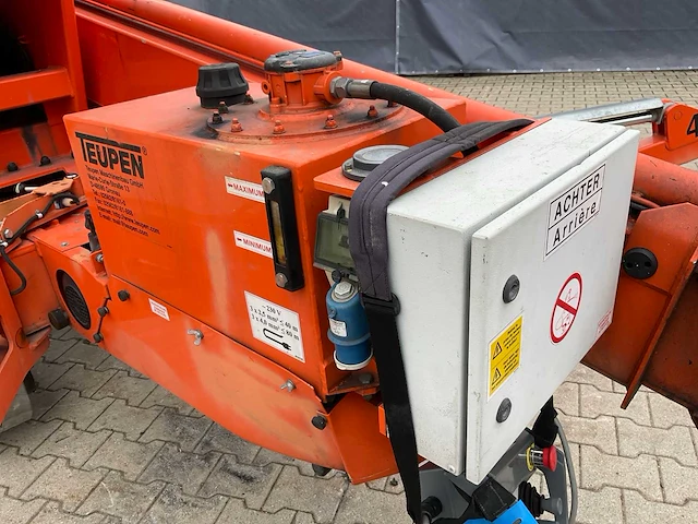 2011 teupen leo23gt compacte spin rupshoogwerker - afbeelding 6 van  36