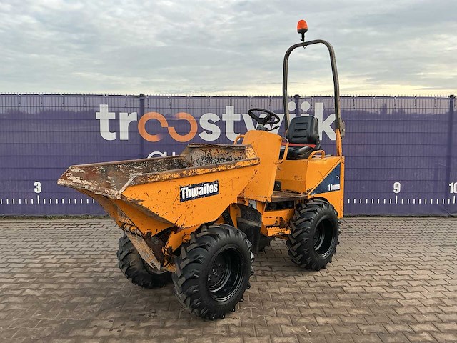 2011 thwaites 1 tonne dumper high-tip - afbeelding 1 van  9