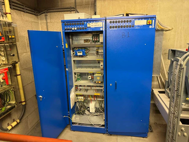 2011 thyssenkrupp gmbh tw130h liftmotor met schakelkast - afbeelding 2 van  19