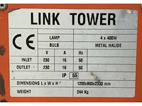 2011 tower light linktower link240 1014m compacte koppelbare lichtmast - afbeelding 7 van  8