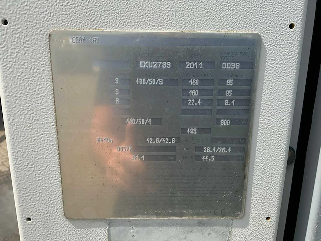 2011 trane cgam 160 chiller - afbeelding 8 van  8