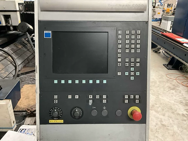 2011 trumpf l16 trulaser 5030 lasersnijmachine - afbeelding 13 van  29