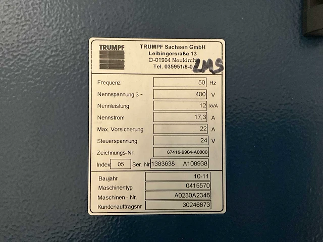 2011 trumpf liftmaster store - afbeelding 16 van  27