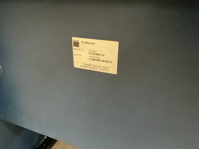 2011 trumpf sortmaster sorteermachine - afbeelding 6 van  12