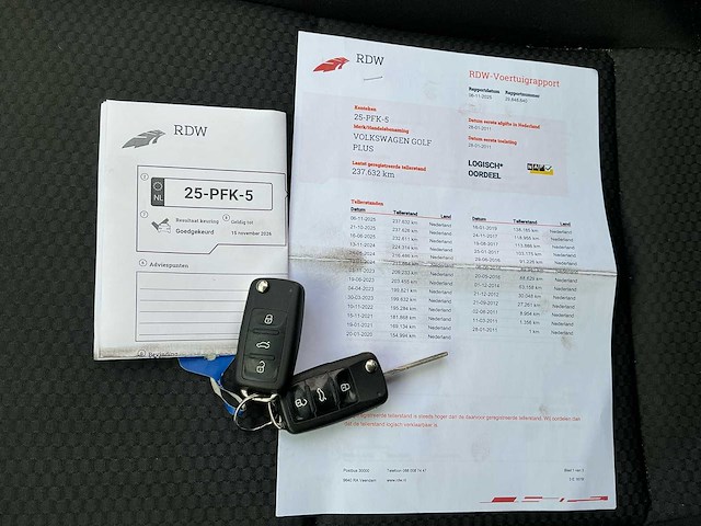 2011 volkswagen golf plus 1.2 tsi tourii bluem - afbeelding 24 van  31
