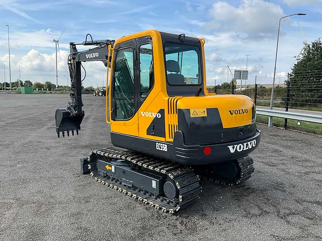 2011 volvo ec55b midigraafmachine - afbeelding 23 van  29