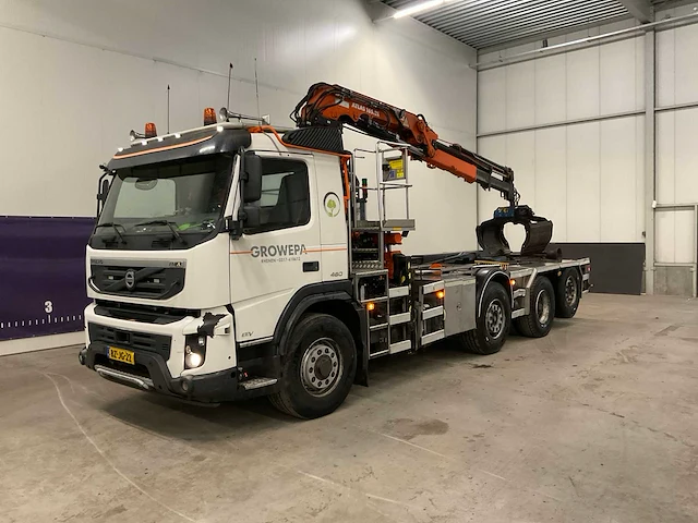 2011 volvo fmx 460 eev euro5 vrachtwagen - afbeelding 1 van  36