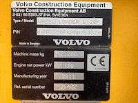 2011 volvo l120f wiellader - afbeelding 24 van  30