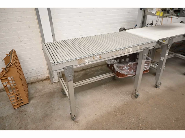 2011 weber legi-air 4050e etiketteerlijn met rollenbaan - afbeelding 10 van  10