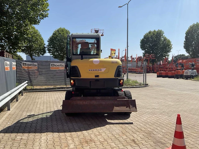 2011 yanmar b55w-2 banden graafmachine - afbeelding 10 van  42