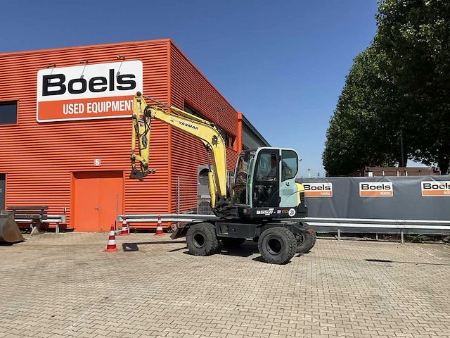 2011 yanmar b55w-2 banden graafmachine - afbeelding 12 van  42