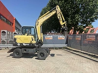 2011 yanmar b55w banden graafmachine