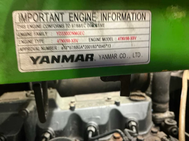 2011 yanmar vio80u midigraafmachine - afbeelding 20 van  29