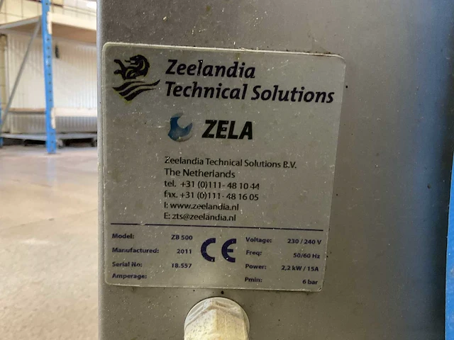 2011 zela zb500 gelei spuitmachine - afbeelding 9 van  9