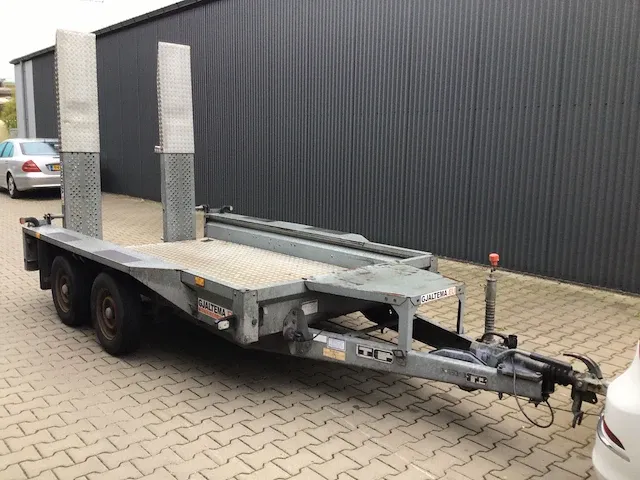 2012 - ifor williams trailers - gx105 db - machinetransporter - afbeelding 16 van  21