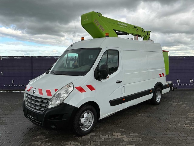 2012 - renault - master - t45 2.3 dci l3h2 - bedrijfswagen/autohoogwerker 17m - afbeelding 1 van  24