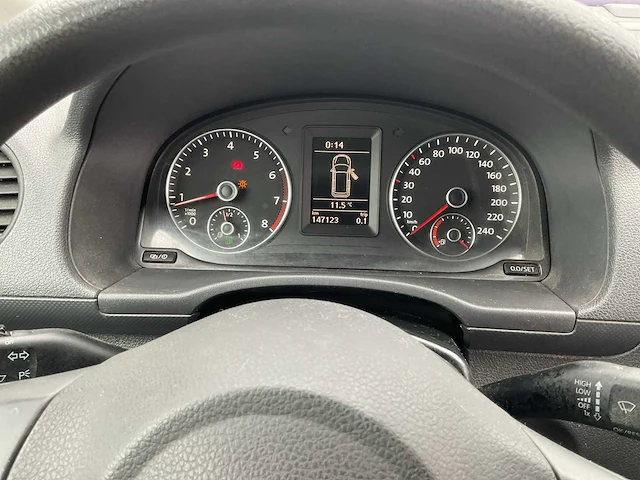 2012 - volkswagen - caddy - 2.0 ecofuel cng/benzine - bedrijfswagen - afbeelding 12 van  13
