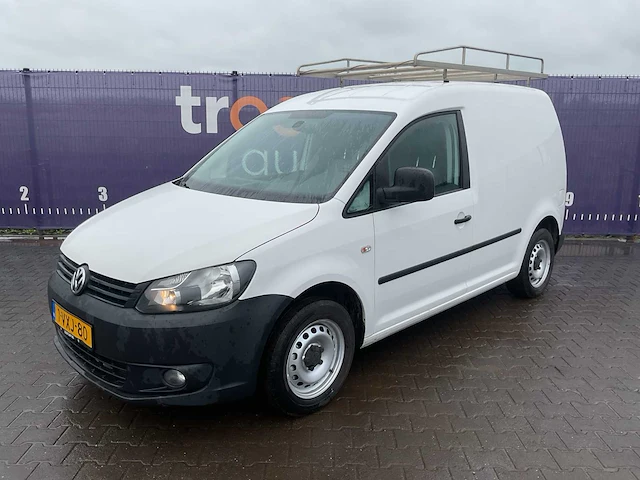 2012 - volkswagen - caddy - 2.0 ecofuel cng/benzine - bedrijfswagen - afbeelding 1 van  13