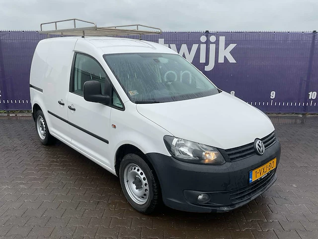 2012 - volkswagen - caddy - 2.0 ecofuel cng/benzine - bedrijfswagen - afbeelding 2 van  13