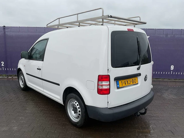 2012 - volkswagen - caddy - 2.0 ecofuel cng/benzine - bedrijfswagen - afbeelding 3 van  13
