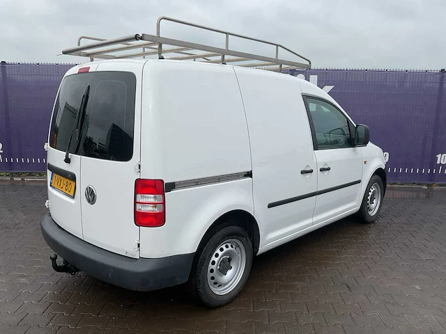2012 - volkswagen - caddy - 2.0 ecofuel cng/benzine - bedrijfswagen - afbeelding 4 van  13