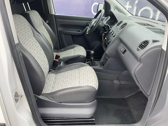 2012 - volkswagen - caddy - 2.0 ecofuel cng/benzine - bedrijfswagen - afbeelding 7 van  13