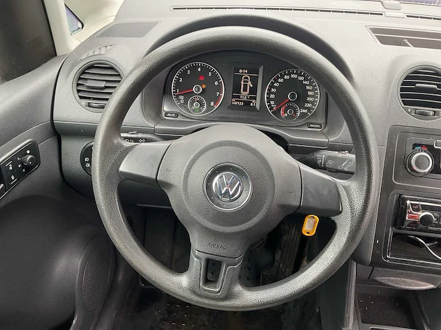 2012 - volkswagen - caddy - 2.0 ecofuel cng/benzine - bedrijfswagen - afbeelding 9 van  13