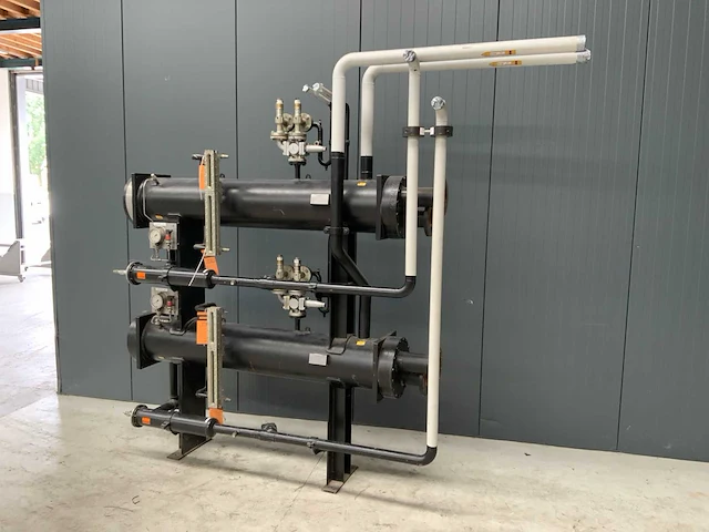 2012 alfa laval cdewp/s 470 t sp watergekoelde condensor - afbeelding 2 van  8