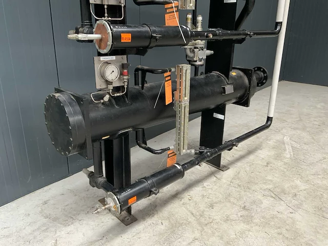 2012 alfa laval cdewp/s 470 t sp watergekoelde condensor - afbeelding 4 van  8