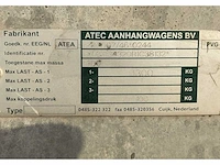 2012 atec / brouwer units sm400l schaft aanhangwagen - afbeelding 15 van  22