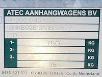 2012 atec eo1300b aanhangwagen - afbeelding 7 van  15