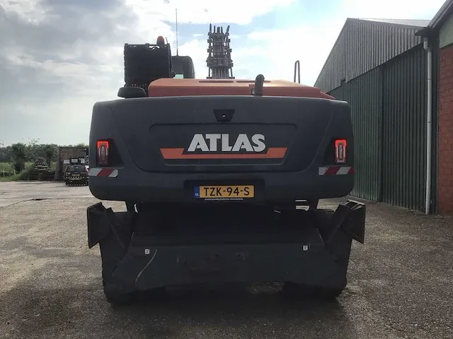 2012 atlas 180mh banden graafmachine - afbeelding 4 van  32