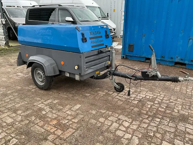 2012 atlas copco xas 97 mobiele schroefcompressor - afbeelding 3 van  22