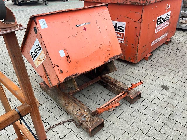 2012 bauer ak 75 s kantelcontainer / kiepcontainer - afbeelding 3 van  10