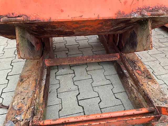 2012 bauer ak 75 s kantelcontainer / kiepcontainer - afbeelding 9 van  10