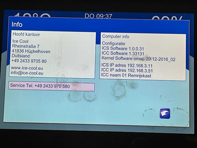 2012 beko ice-cool cnc rem rijskast - afbeelding 7 van  19