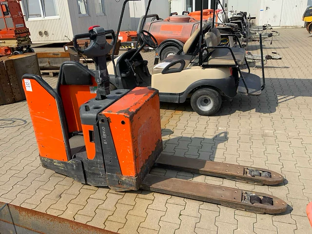 2012 bt lpe200/8 elektrische palletwagen - afbeelding 1 van  7