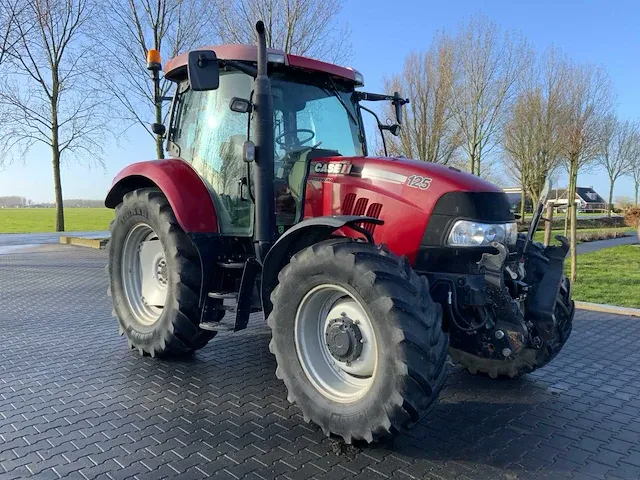 2012 case ih maxxum 125 vierwielaangedreven landbouwtractor - afbeelding 1 van  34