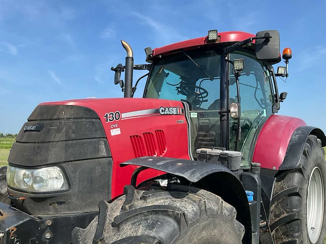 2012 case ih puma 130 cvx vierwielaangedreven landbouwtractor - afbeelding 11 van  47