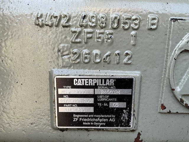 2012 caterpillar m316d banden graafmachine - afbeelding 38 van  44