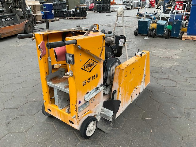 2012 cedima cf-2116d betonzaagmachine - afbeelding 4 van  13