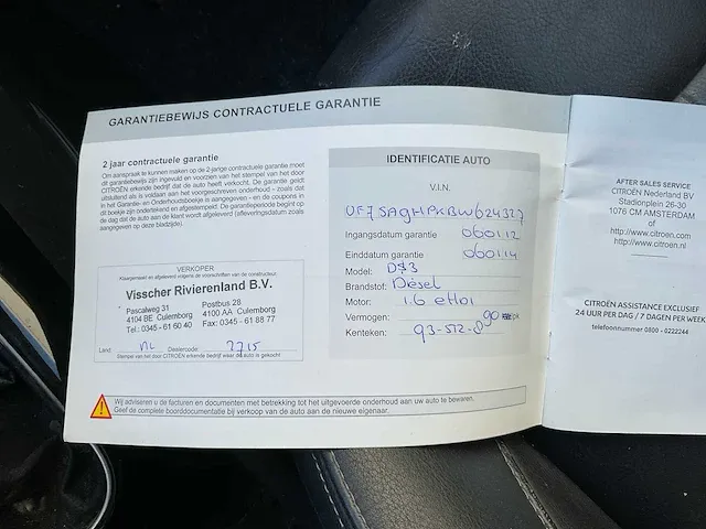 2012 citroen ds3 personenauto - afbeelding 28 van  40