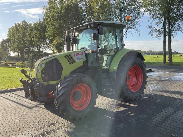 2012 claas arion 520 vierwielaangedreven landbouwtractor - afbeelding 2 van  34