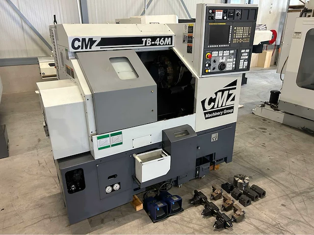 2012 cmz tb-46m cnc draaibank - afbeelding 1 van  28
