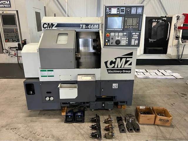 2012 cmz tb-46m cnc draaibank - afbeelding 27 van  28