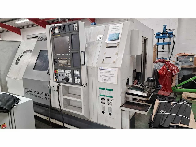 2012 cmz tx 52 y2 quattro cnc draaibank - afbeelding 4 van  17